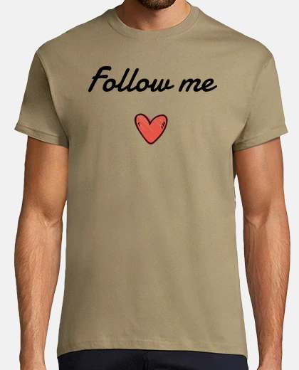 Tee-shirt amour romantique follow me