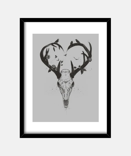 Cadre amour sans fin (bw)