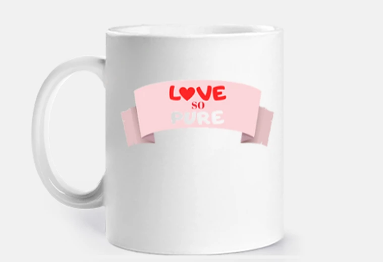 Mug Amour si pur - Parchemin