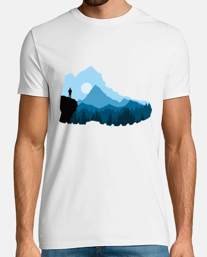 Tee-shirt amoureux de la randonnée et de la monta