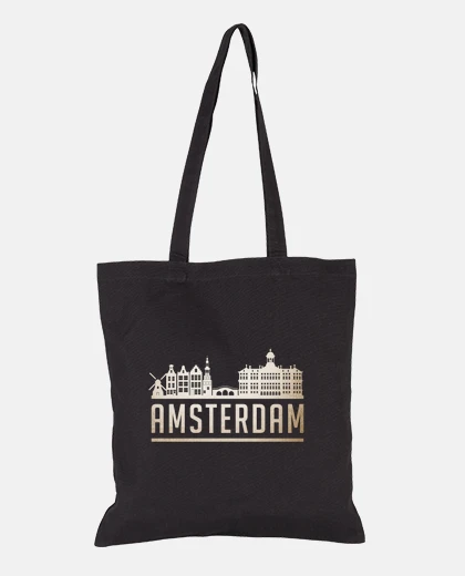 Sac amsterdam ville paysage urbain ligne d3