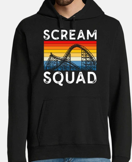Hoodie Amusement Park Roller Coaster