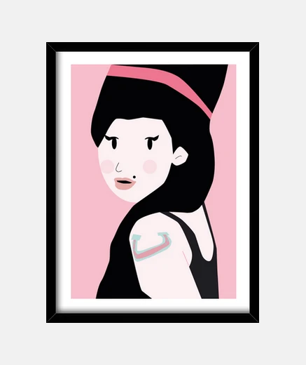 Cadre amy winehouse fanart