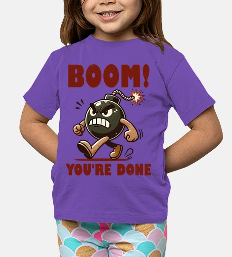Ropa an angry cartoon bomb