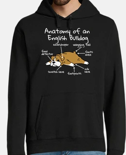 ana da un cane bull dog inglese