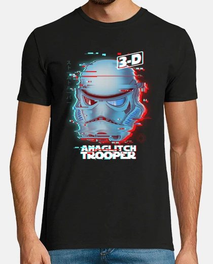 Playera Anaglitch Trooper