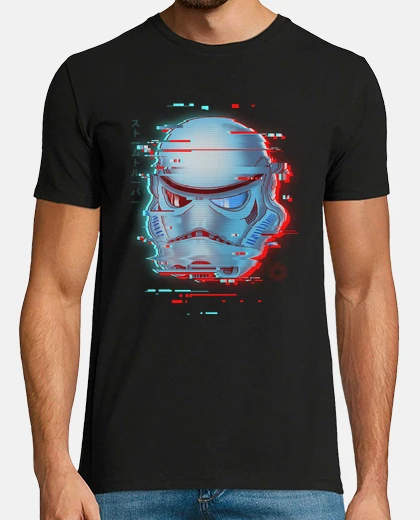 Playera Anaglitch Trooper v2