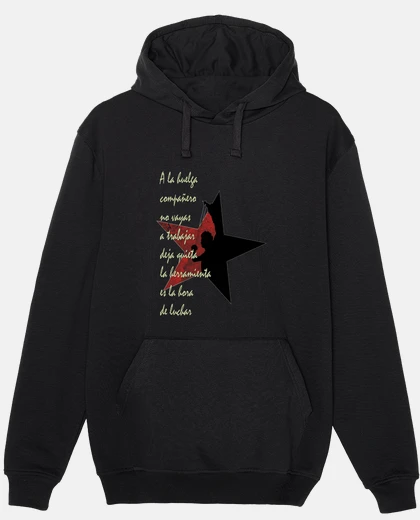 Hoodie anarchist star 2