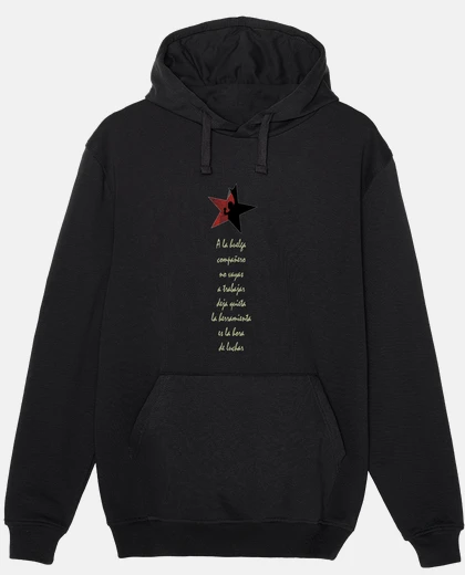 Hoodie anarchist star 3