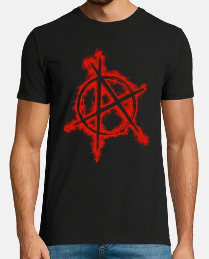 T-shirt anarchy punk anarchist communist antifascist antisystem