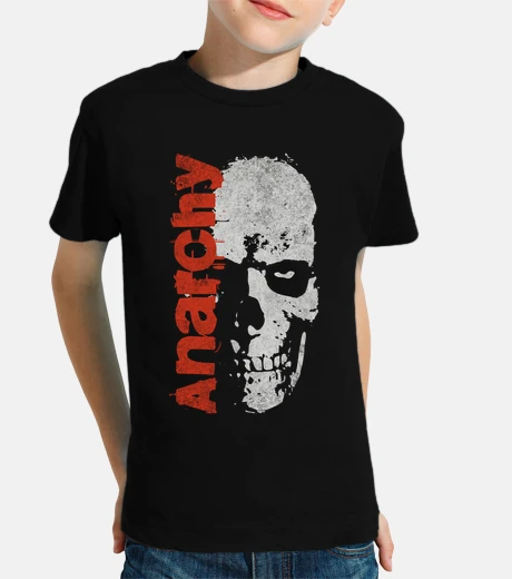 Ropa anarchy punk skeleton design