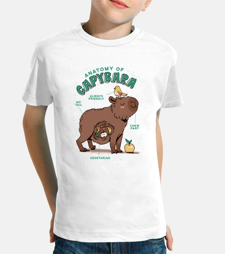 Abbigliamento anatomia di un capibara