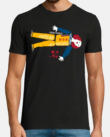 T-shirt anatomia of pennywise