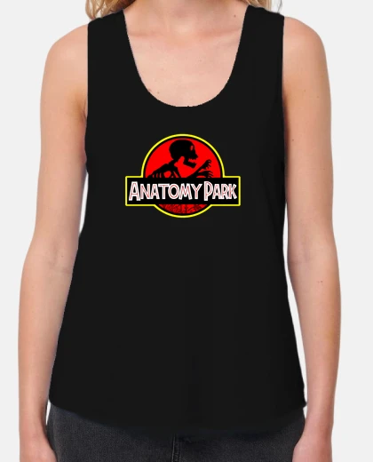 T-shirt anatomia park rick e morty