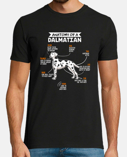 anatomie d&#39;un cadeau de propriétaire de chien drôle dalmatien