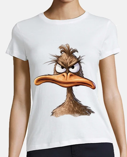 T-shirt anatra arrabbiata furiosa squallida div