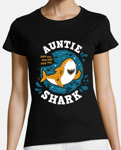 T-shirt anche tie shark