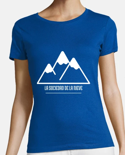 Camiseta Andes blanco - La Sociedad de la nieve - Chica