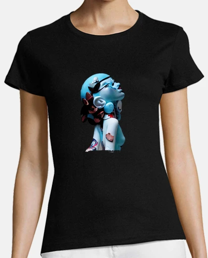Tee-shirt Android fille tokyo