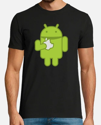 Apple vs android outlet t shirt