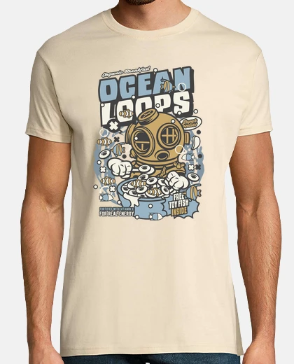 T-shirt anelli oceanici
