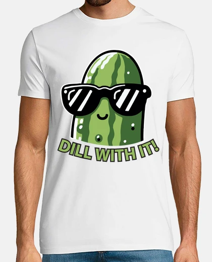 T-shirt aneto con esso divertente per sottaceti