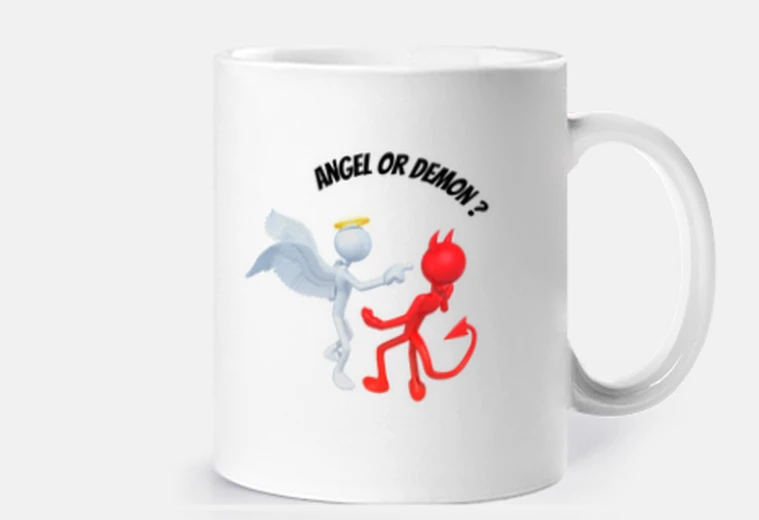 Taza Ángel o demonio