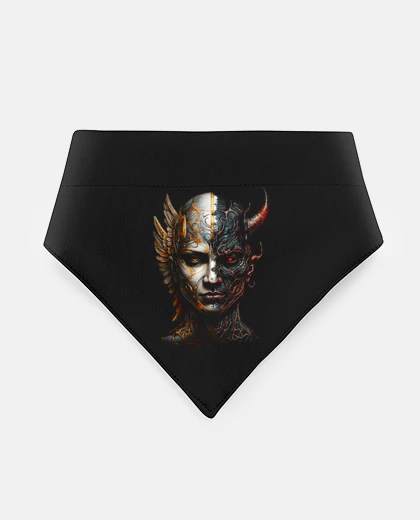 Mascotas angelo e demon fantascienza