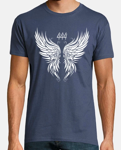 Tee-shirt anges guidance céleste 444 médium numerologie nombre