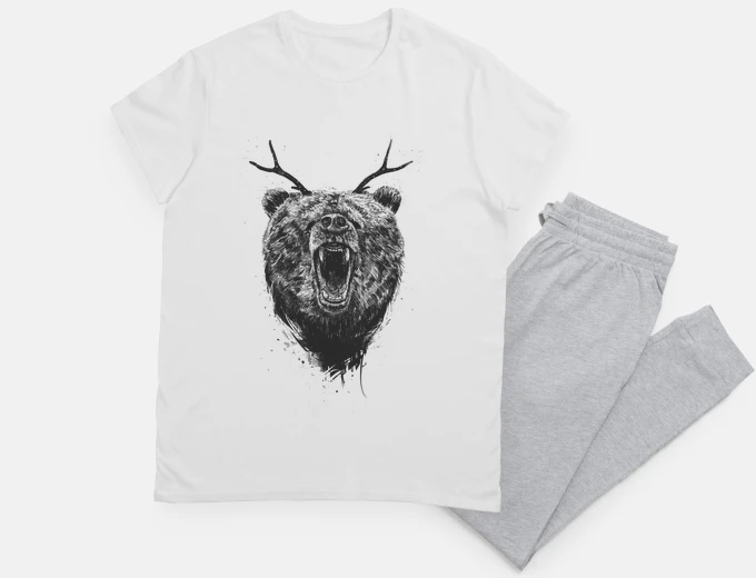 Pajama angry bear