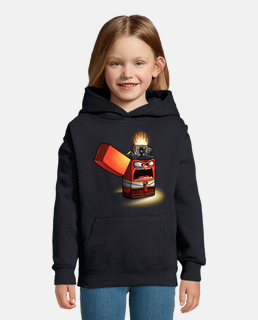angry lighter - kid&#39;s sweatshirt
