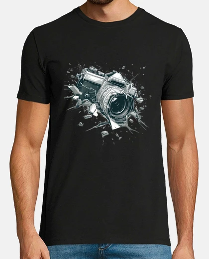 T-shirt anima di un fotografo