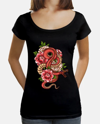 Tee-shirt animal de conception idée cadeau serpen