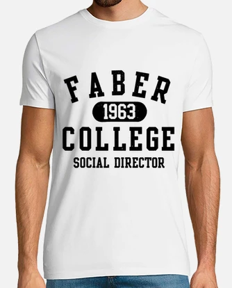 Animal house faber college social t shirt tostadora