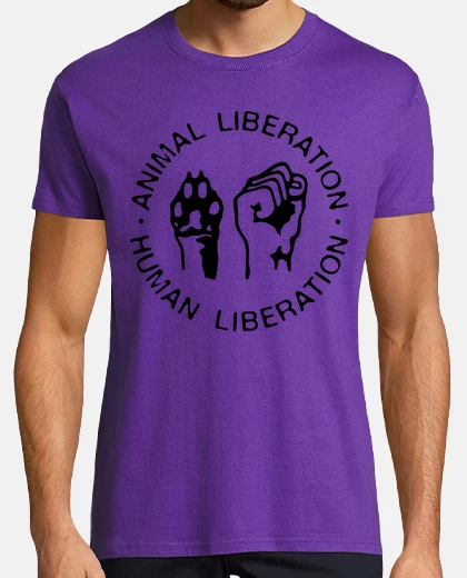 Camiseta Animal Liberation, Human Liberation - AL