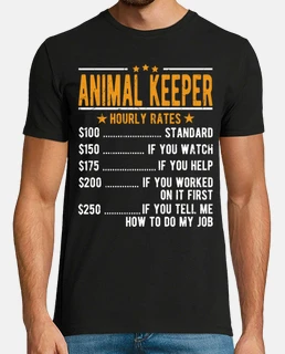 animal keeper keeper hourly rates