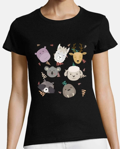 T-shirt animali divertenti della natura e degli