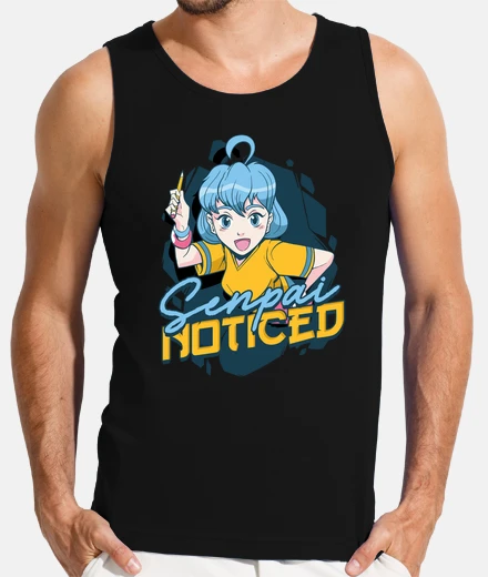 T-shirt Anime Animes Senpai Noticed