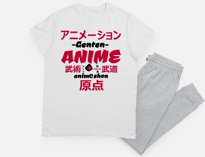 Pyjama anime black origin