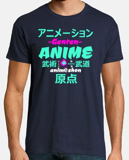 Camiseta Anime Colors