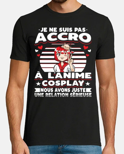 Tee-shirt Anime Cosplay