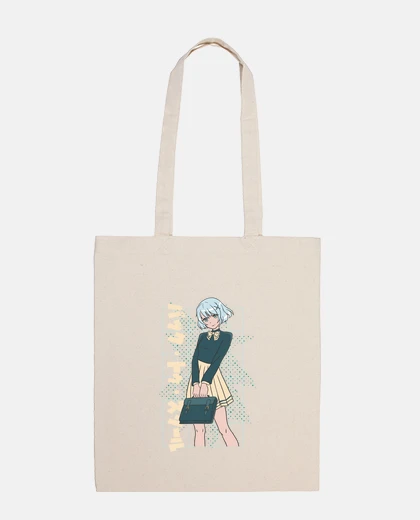 Bolsa anime de regreso a la escuela, curso, manga