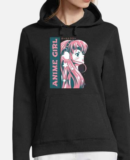 Hoodie Anime Girl Otaku Manga Lover Girlfriend