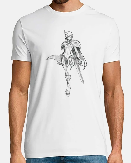 T-shirt Anime guerriera