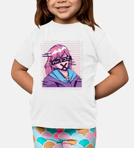 Kids Anime Manga Girl Rebellious Comic