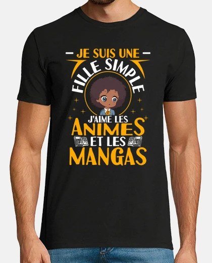 Tee-shirt Anime Manga Humour Japonais Kawaii Fill