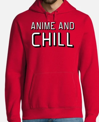 Anime and sales chill hoodie