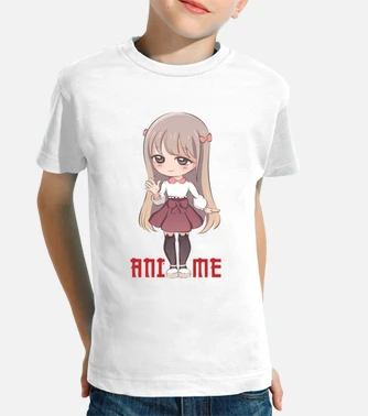 Tee shirt manga discount fille