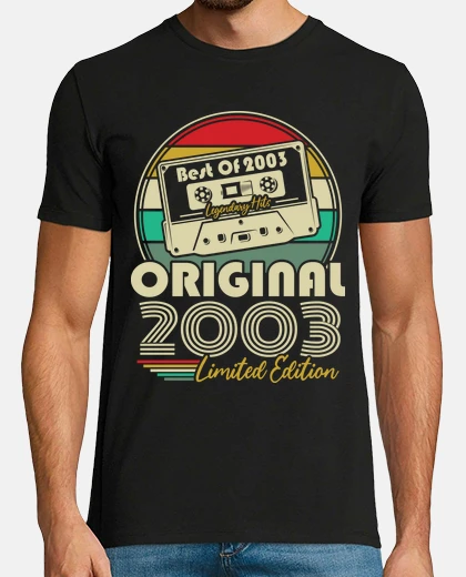 Camiseta aniversario 20 años - cosecha 2003