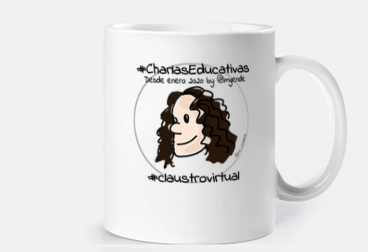 Taza Aniversario círculo negro